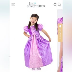 Rapunzel dress / costume / dress up  (Size M 3-5 years old)